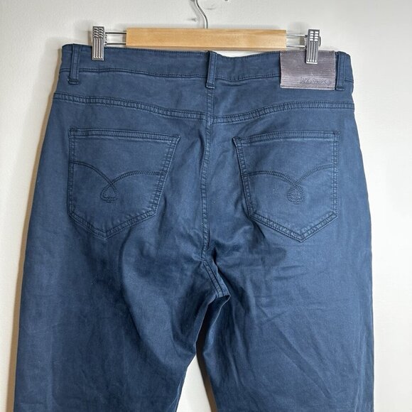 Jack of Spades High Roller Men’s Chino Pants Blue Sz 34x30 Straight Leg - Picture 8 of 12